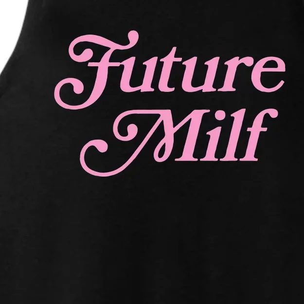 Future Milf Funny Ladies Tri-Blend Wicking Tank