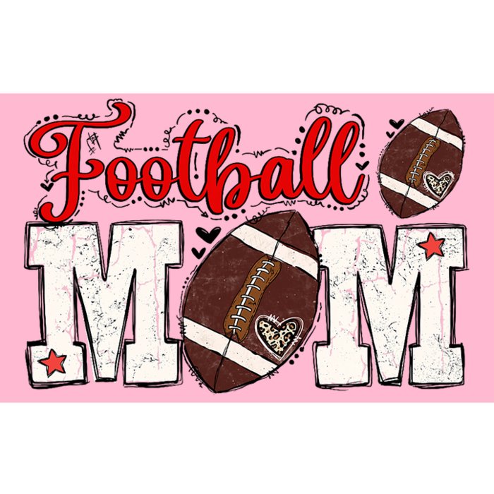 Football Mom Bumper Sticker