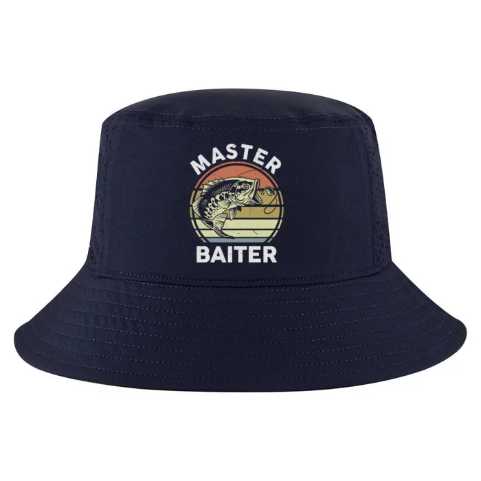 Fishinggift Masterbaiter Funny Fish Dad Grandpa Father Gift Cool Comfort Performance Bucket Hat