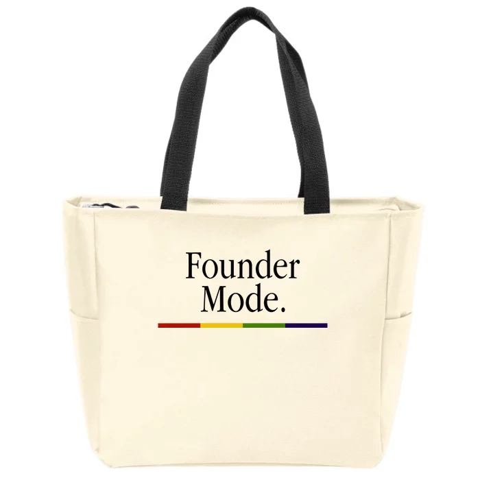 Founder Mode Zip Tote Bag