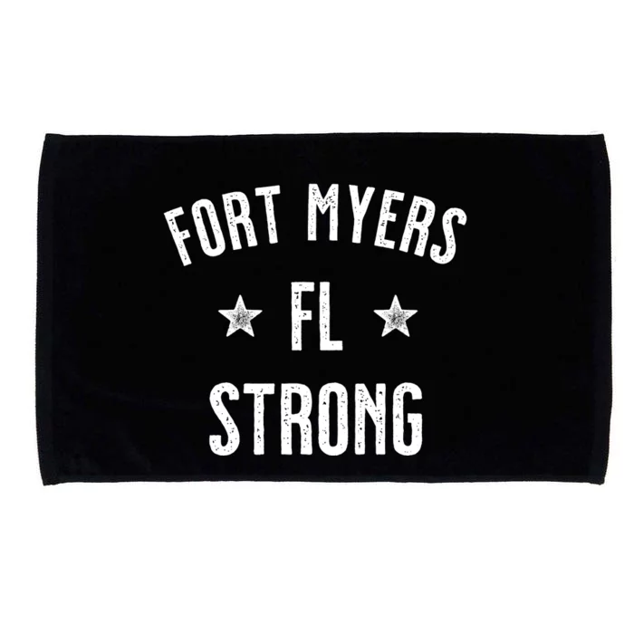 Fort Myers Florida Strong Microfiber Hand Towel