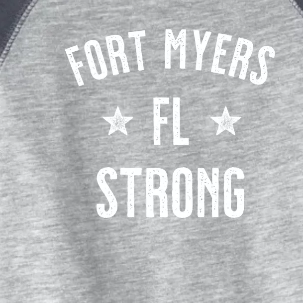 Fort Myers Florida Strong Toddler Fine Jersey T-Shirt