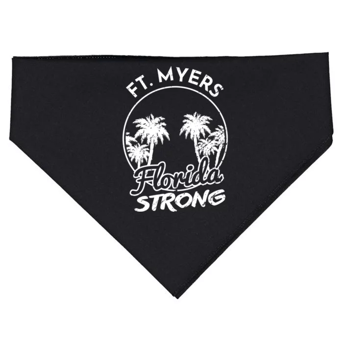 Ft. Myers Florida Strong Community Support USA-Made Doggie Bandana