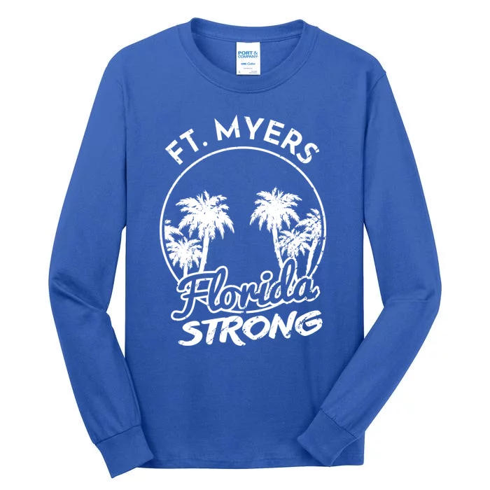 Ft. Myers Florida Strong Community Support Tall Long Sleeve T-Shirt