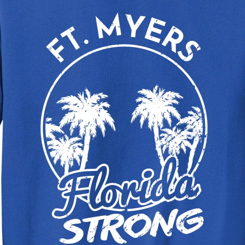 Ft. Myers Florida Strong Community Support Tall Sweatshirt