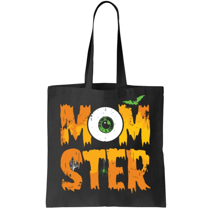 Funny Momster For Mom Halloween Scary Costume Tote Bag