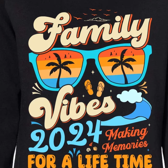 Funny Matching Family Reunion 2024 Making Memories Gifts Womens California Wash Sweatshirt