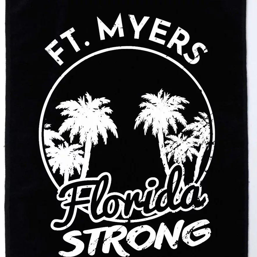 Ft. Myers Florida Strong Community Support Platinum Collection Golf Towel