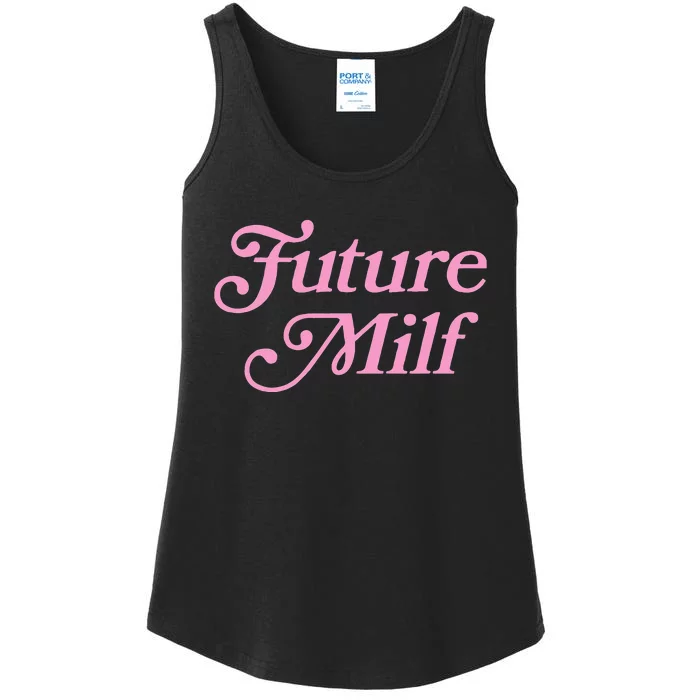 Future Milf Funny Ladies Essential Tank