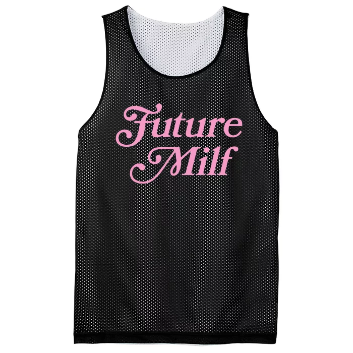 Future Milf Funny Mesh Reversible Basketball Jersey Tank