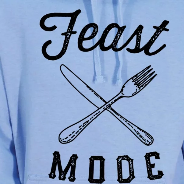 Feast Mode Funny Thanksgiving Dinner Gift Unisex Surf Hoodie