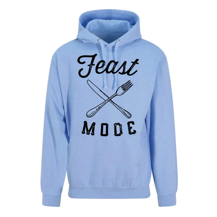 Feast Mode Funny Thanksgiving Dinner Gift Unisex Surf Hoodie