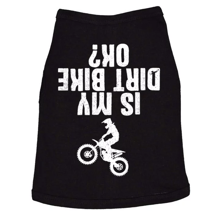 Funny Motorcycle For Men Women Kids Dirtbike Riders Doggie Tank