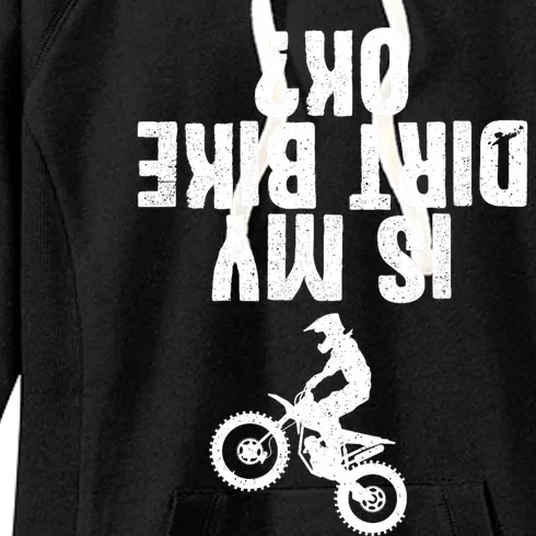 Funny Motorcycle For Men Women Kids Dirtbike Riders Women's Fleece Hoodie