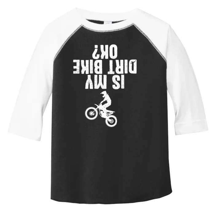 Funny Motorcycle For Men Women Kids Dirtbike Riders Toddler Fine Jersey T-Shirt