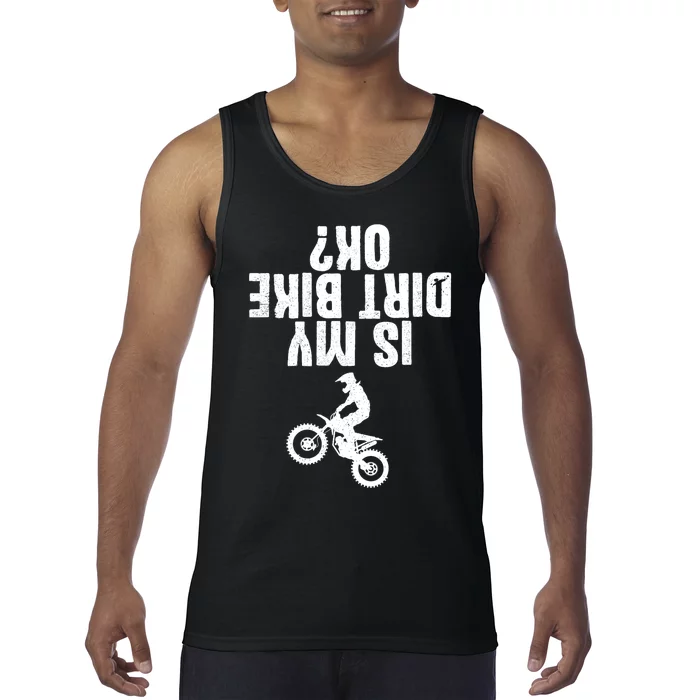 Funny Motorcycle For Men Women Kids Dirtbike Riders Tank Top