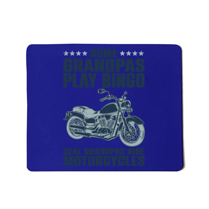 Funny Motorcycle For Grandpa Dad Motorcycle Lovers Riders Cool Gift Mousepad