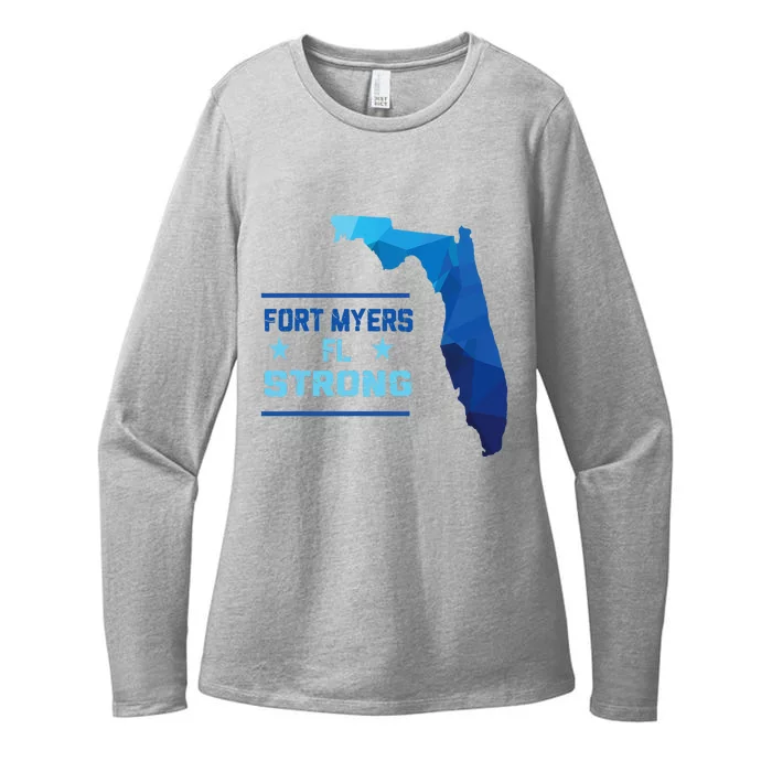 Fort Myers Florida Strong Womens CVC Long Sleeve Shirt