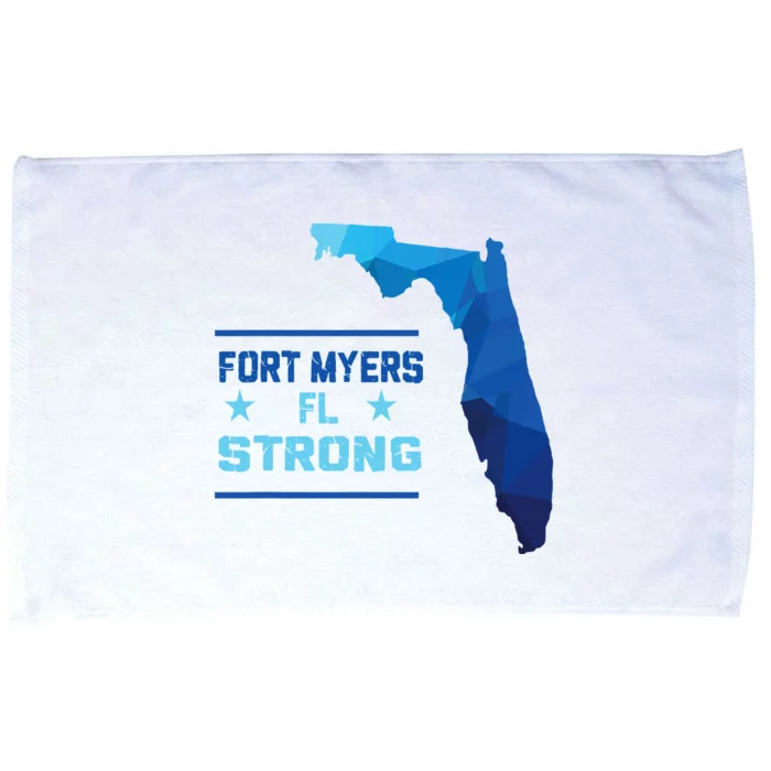 Fort Myers Florida Strong Microfiber Hand Towel