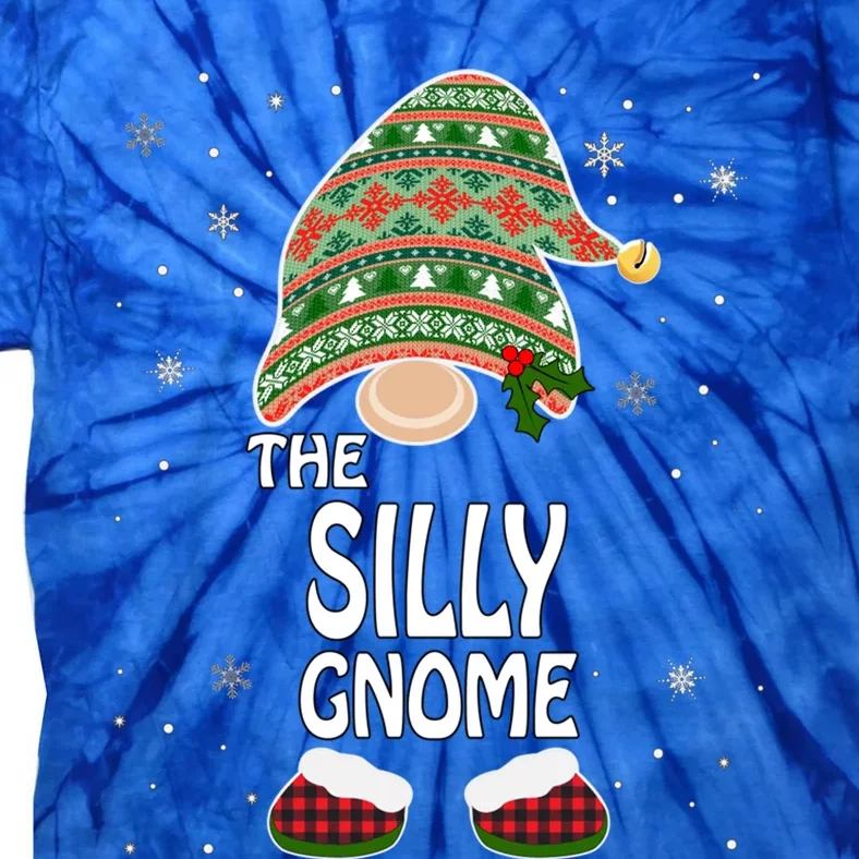 Funny Matching Family Costumes The Silly Gnome Christmas Cute Gift Tie-Dye T-Shirt