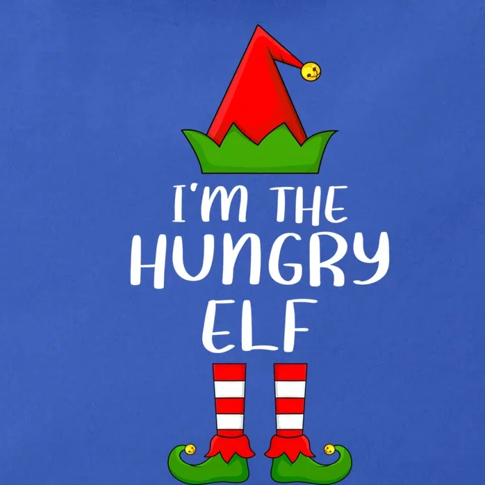 Funny Matching Family I'm The Hungry Elf Christmas Great Gift Zip Tote Bag