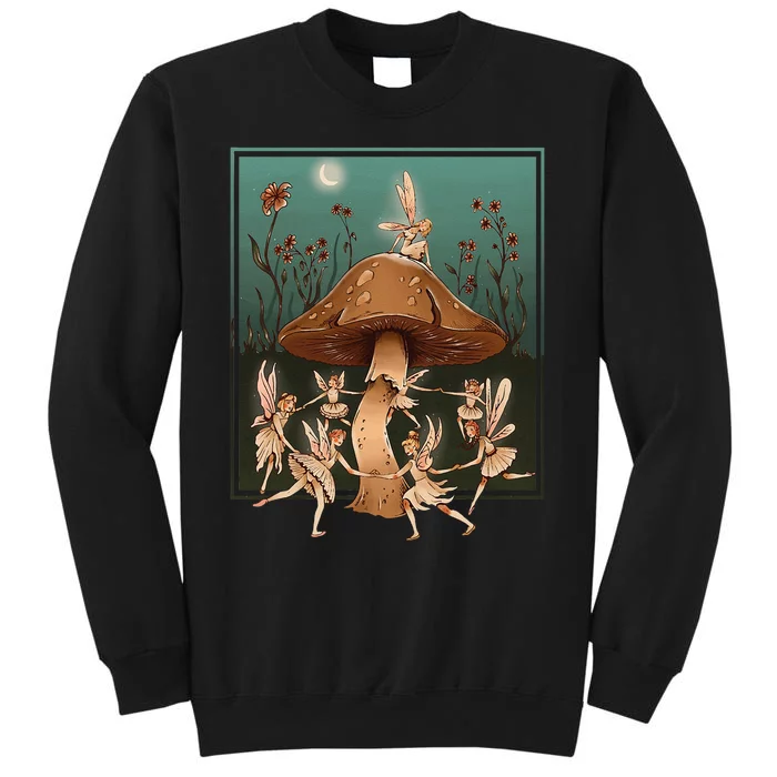 Fairies Mushroom Tall Sweatshirt