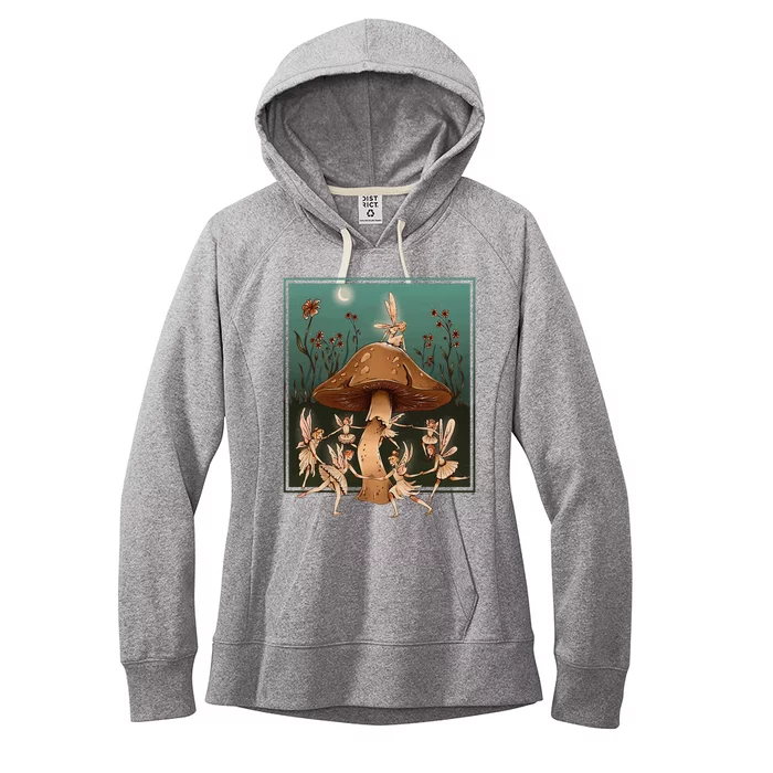 Fairies Mushroom Women's Fleece Hoodie