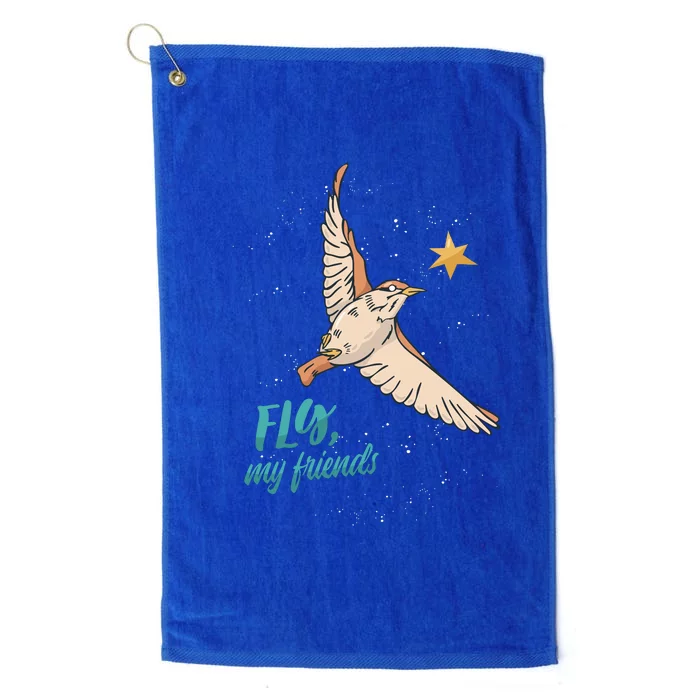 Fly My Friends Bird Star Platinum Collection Golf Towel