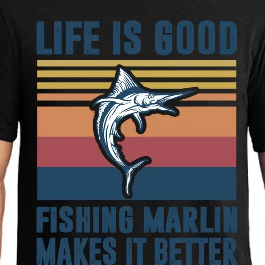 Freshwater Marlin Fish Marlin Fishing Gifts Pajama Set