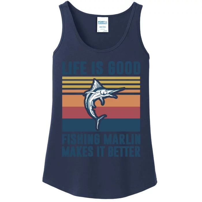 Freshwater Marlin Fish Marlin Fishing Gifts Ladies Essential Tank