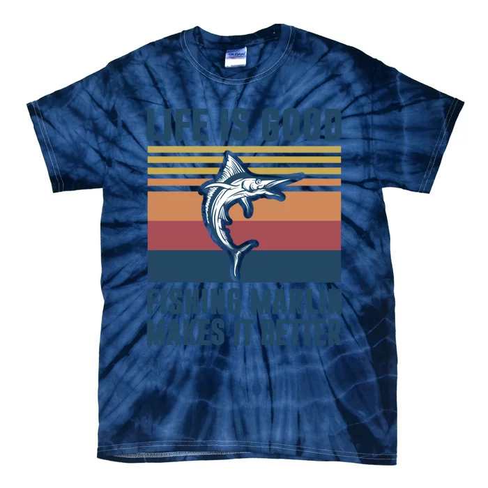 Freshwater Marlin Fish Marlin Fishing Gifts Tie-Dye T-Shirt