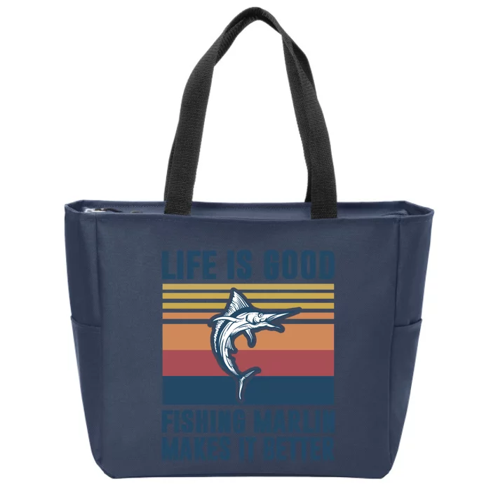 Freshwater Marlin Fish Marlin Fishing Gifts Zip Tote Bag