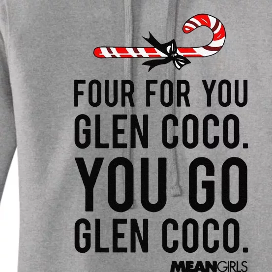 Funny Mean Four For Glen Coco You Go Funny Gift Women's Pullover Hoodie