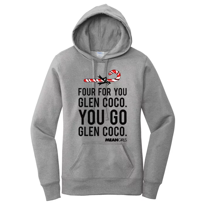 Funny Mean Four For Glen Coco You Go Funny Gift Women's Pullover Hoodie