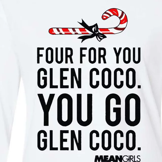 Funny Mean Four For Glen Coco You Go Funny Gift Womens Cotton Relaxed Long Sleeve T-Shirt