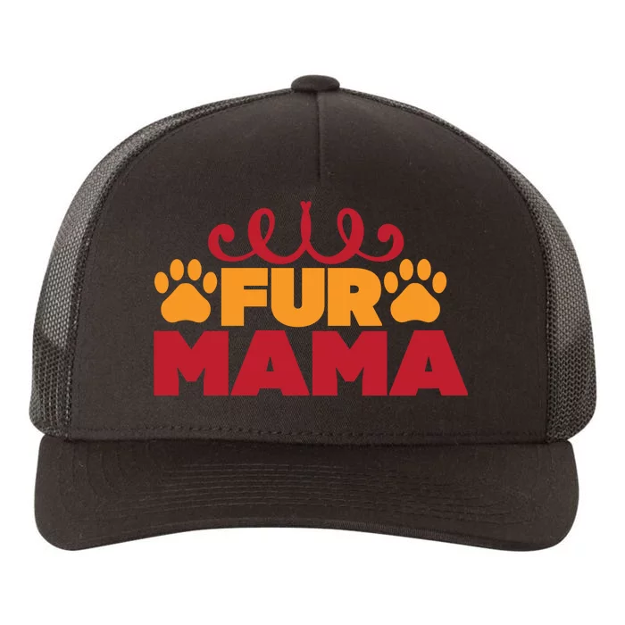 Fur Mama Yupoong Adult 5-Panel Trucker Hat