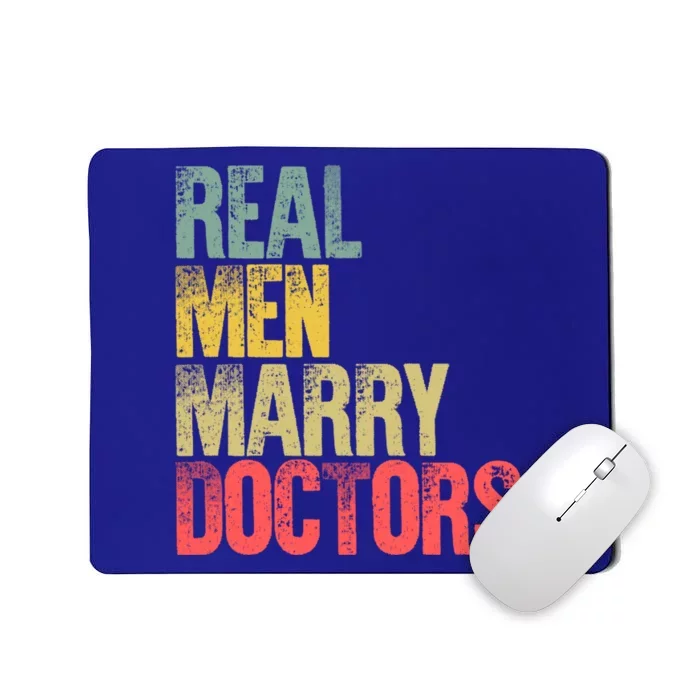 Funny Marriage Gift Real Marry Doctors Groom Funny Gift Mousepad