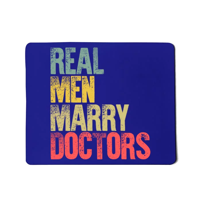 Funny Marriage Gift Real Marry Doctors Groom Funny Gift Mousepad