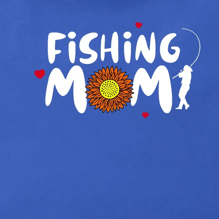 Fishing Mom Gift Zip Tote Bag