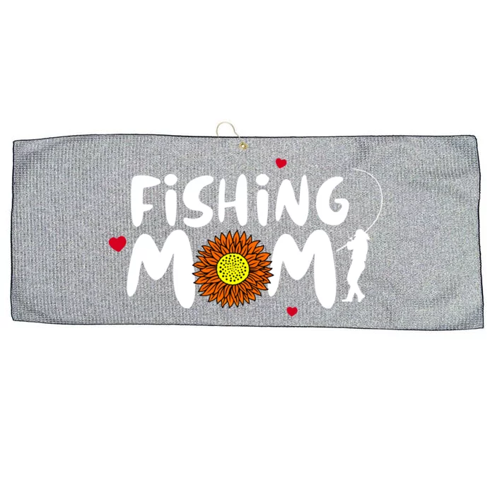 Fishing Mom Gift Large Microfiber Waffle Golf Towel