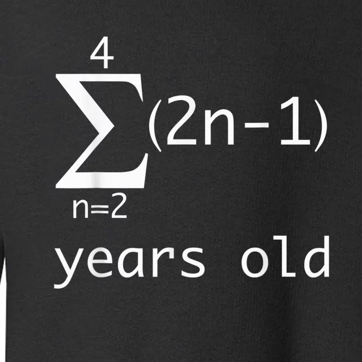 Funny Math Geek Shirt-15th Birthday 15 Years Old Boy, Girl Toddler Sweatshirt