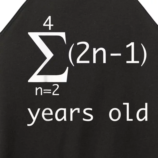 Funny Math Geek Shirt-15th Birthday 15 Years Old Boy, Girl Women’s Perfect Tri Rocker Tank