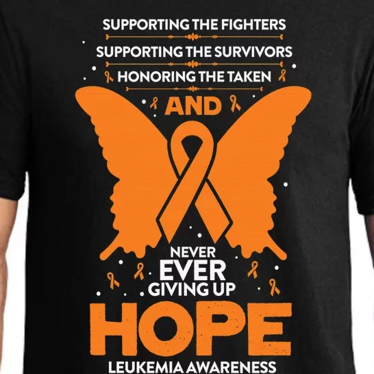 Faith My God Is Stronger Than Leukemia Awareness Ribbon Pajama Set