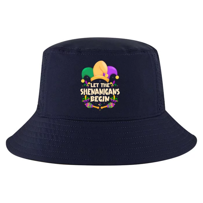 Funny Mardi Gras Let The Shenanigans Begin Cool Comfort Performance Bucket Hat