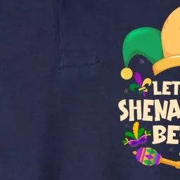 Funny Mardi Gras Let The Shenanigans Begin Softstyle Adult Sport Polo