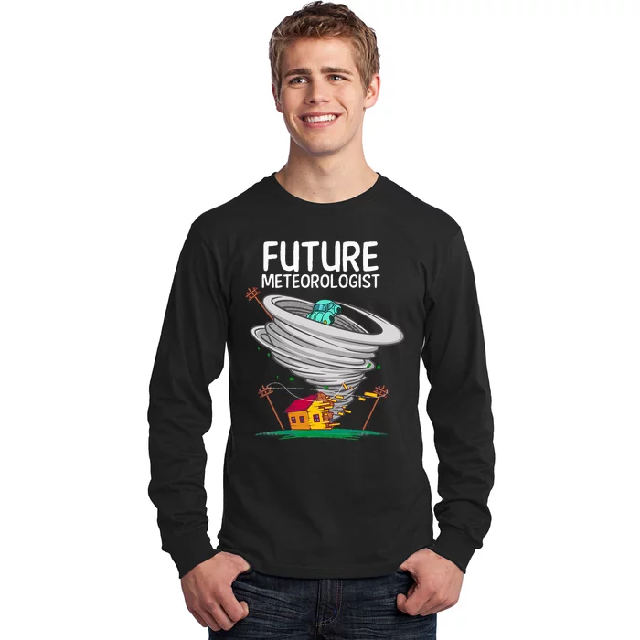 Future Meteorologist Gift Cool Meteorology Long Sleeve Shirt