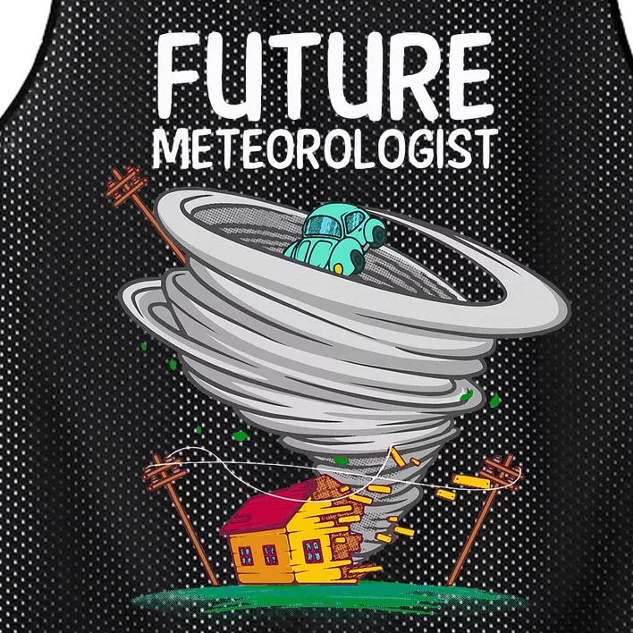 Future Meteorologist Gift Cool Meteorology Mesh Reversible Basketball Jersey Tank