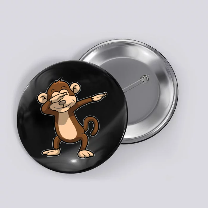 Funny Monkey Gift For Birthday Tees Button