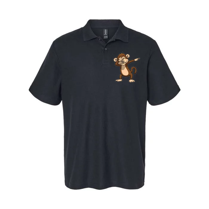 Funny Monkey Gift For Birthday Tees Softstyle Adult Sport Polo