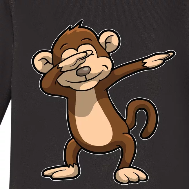 Funny Monkey Gift For Birthday Tees Baby Long Sleeve Bodysuit